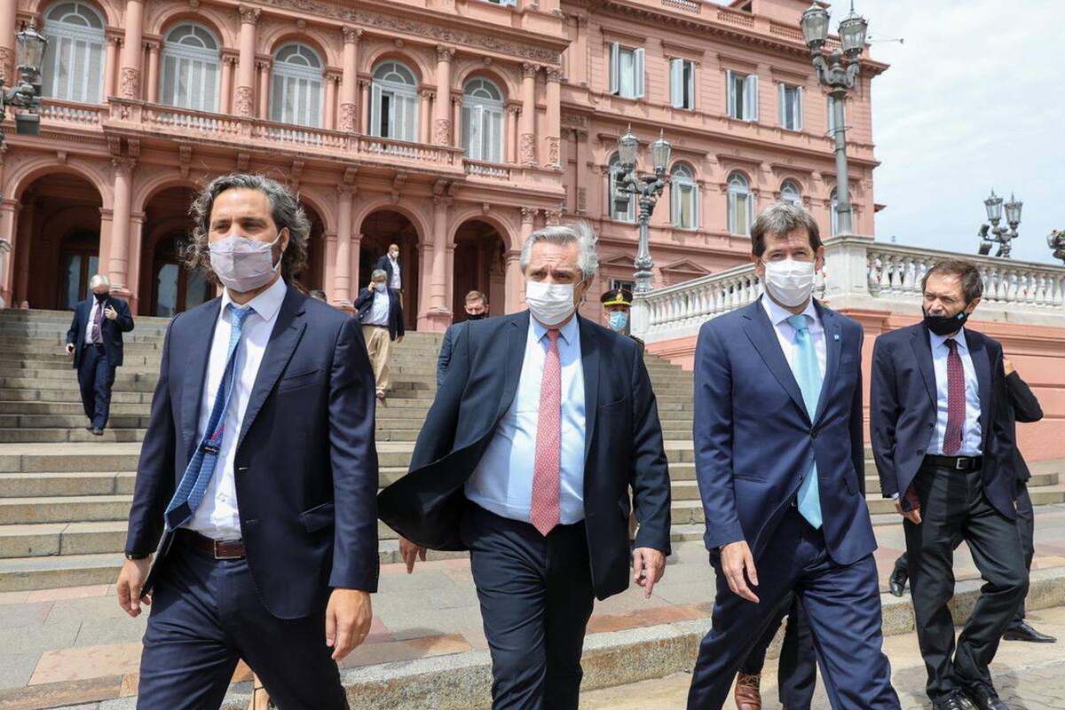 Alberto Fernández Santiago Cafiero