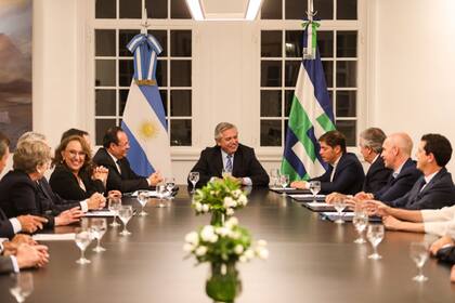 Alberto Fernández se reunió con Axel Kicillof, Horacio Rodríguez Larreta y Gerardo Morales