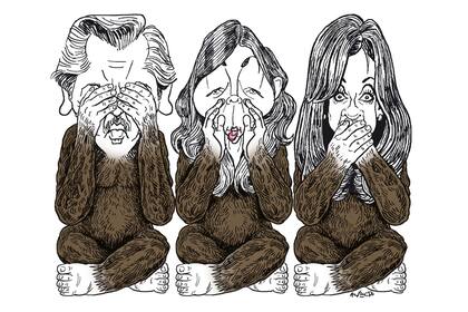 Alberto Fernández, Silvina Batakis y Cristina Kirchner