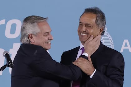 Alberto Fernández toma juramento al ministro de Desarrollo Productivo, Daniel Scioli