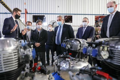 Alberto Fernández y Kicillof