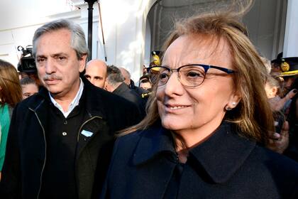 Alberto Fernández y Alicia Kirchner