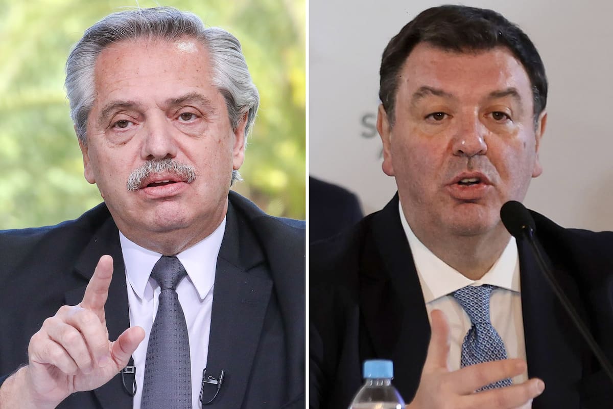 Alberto Fernández y Ariel Lijo