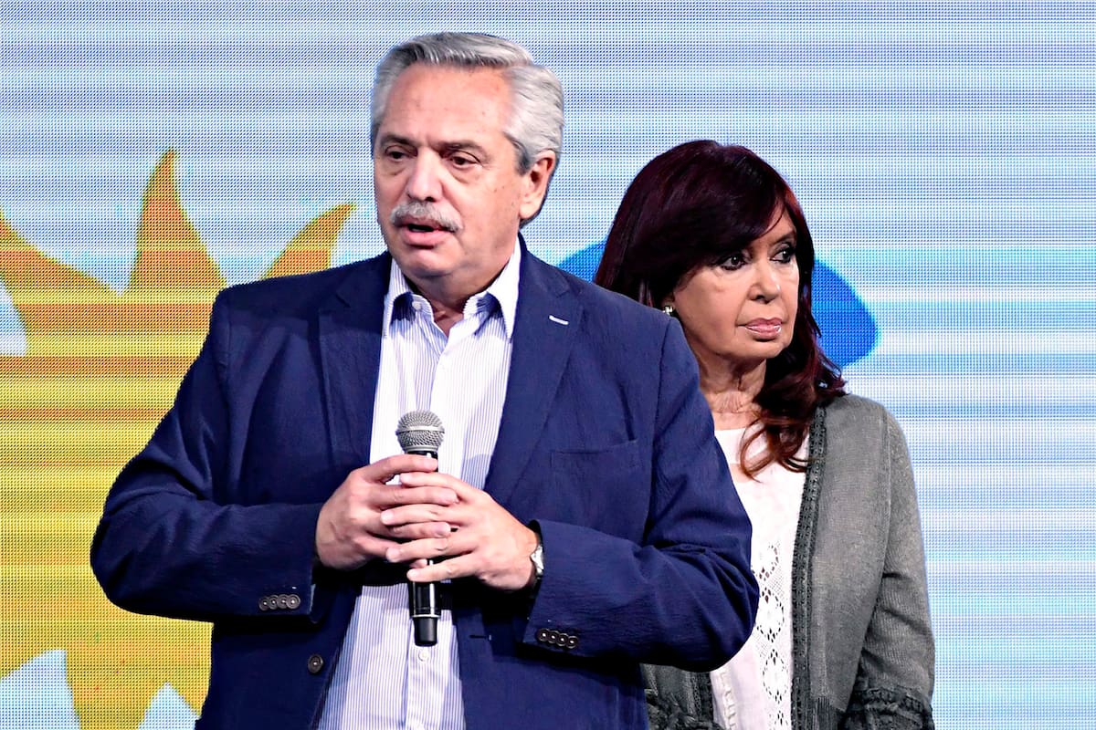 Alberto Fernández y Cristina Kirchner