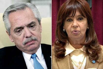 Alberto Fernández y Cristina Kirchner