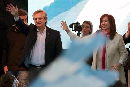 Alberto Fernández y Cristina Kirchner