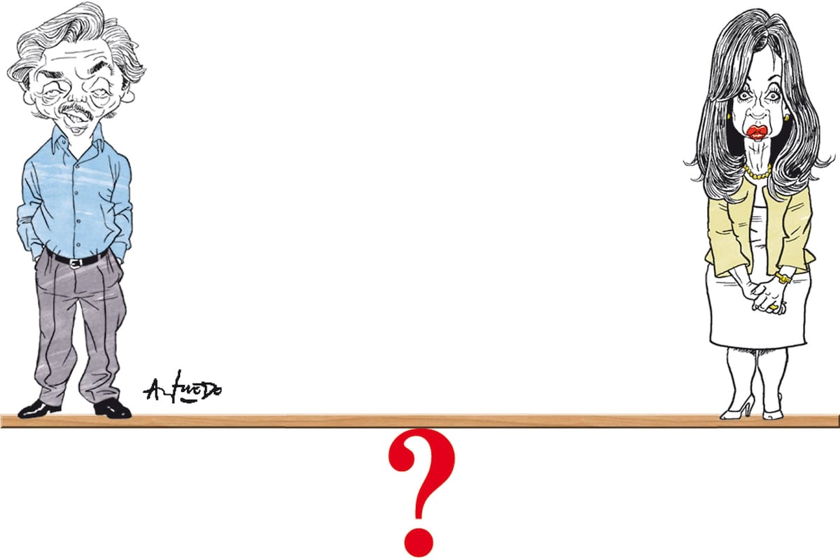 Alberto Fernández y Cristina Kirchner