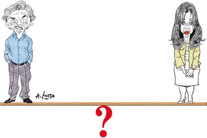 Alberto Fernández y Cristina Kirchner