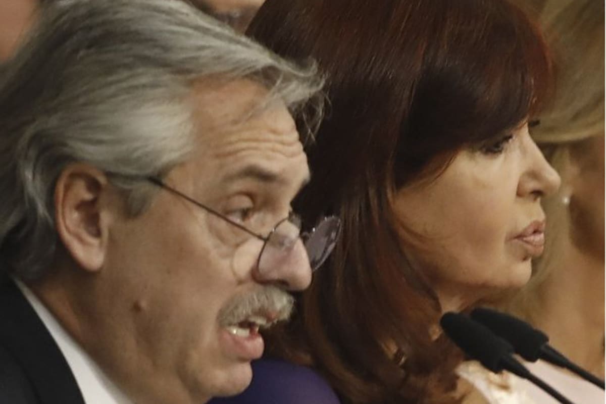 Alberto Fernández y Cristina Kirchner