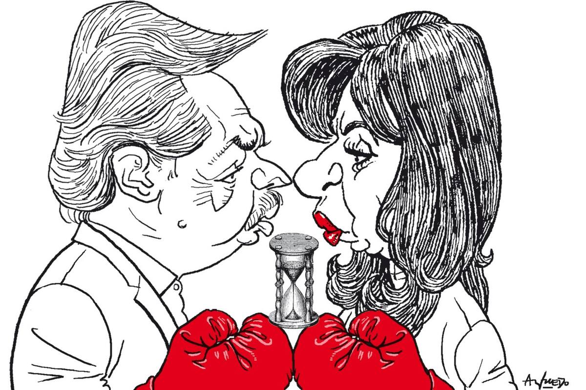 Alberto Fernández y Cristina Kirchner