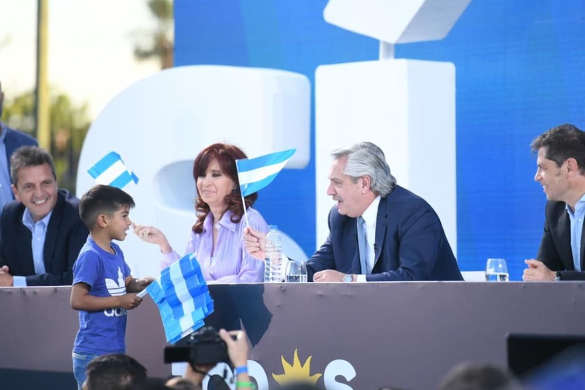 Alberto Fernández y Cristina Kirchner