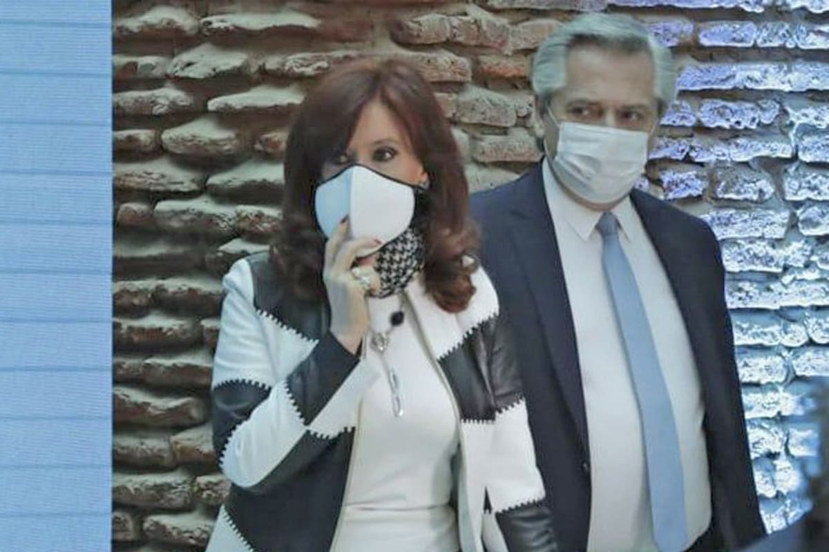 Alberto Fernández y Cristina Kirchner