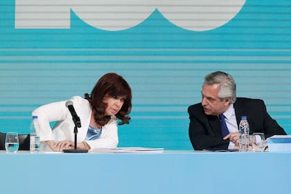 Alberto Fernández, y Cristina Fernández de Kirchner