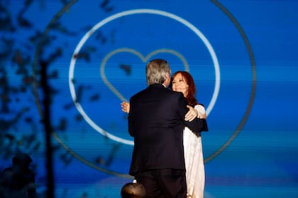 Alberto Fernández y Cristina Kirchner, el 12 de octubre de 2019. Otros tiempos