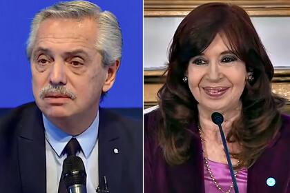 Alberto Fernández y Cristina Kirchner no se pronunciaron sobre los saqueos