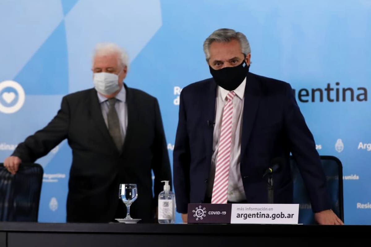 Alberto Fernández y Ginés González García