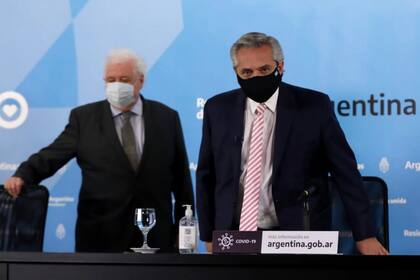 Alberto Fernández y Ginés González García