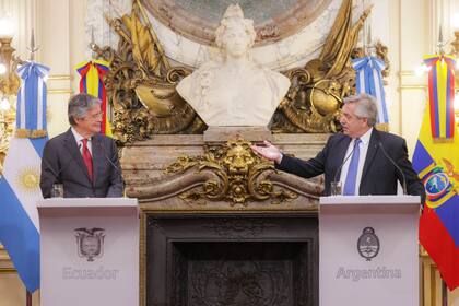 Alberto Fernández y Guillermo Lasso, una relación que se rompió por el episodio de Duarte