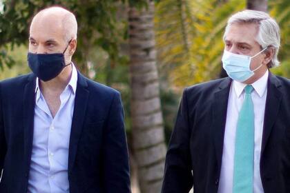 Alberto Fernández y Horacio Rodríguez Larreta