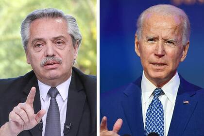 Alberto Fernández y Joe Biden