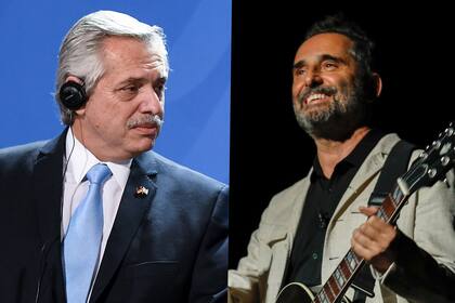 Alberto Fernández y Jorge Drexler