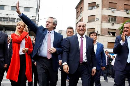 Alberto Fernández y Juan Manzur