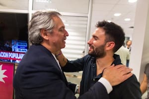Alberto Fernández y Julián Leunda
