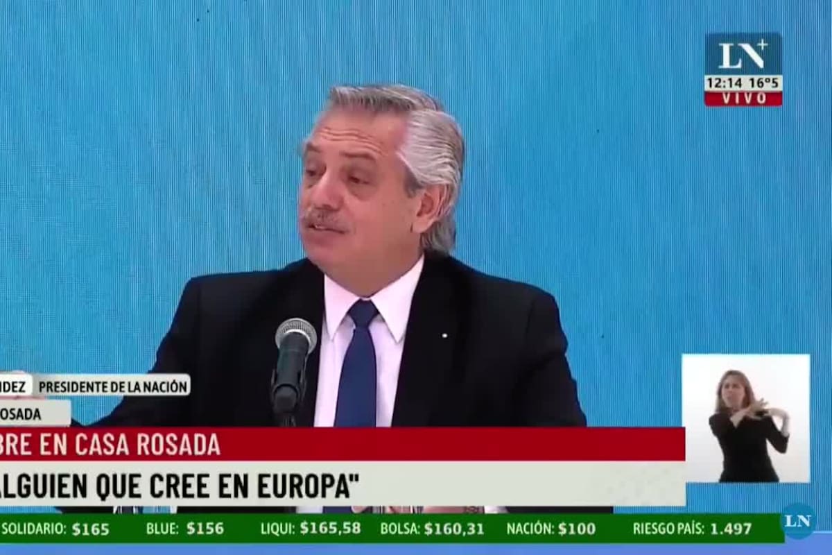 Alberto Fernández y la frase que desató la polémica