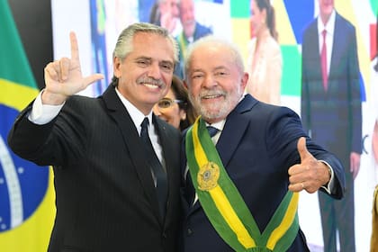 Alberto Fernández y Lula Da Silva, tras la asunción