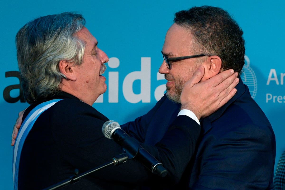 Alberto Fernandez y Matias Kulfas