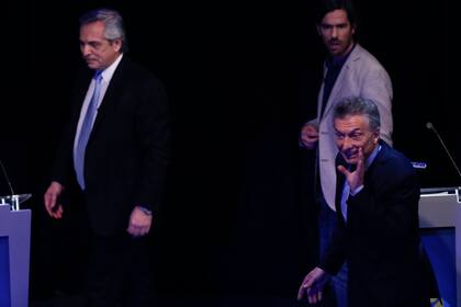 Alberto Fernández y Mauricio Macri