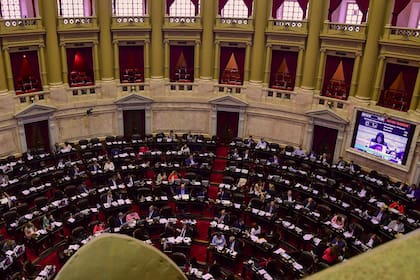 Alberto Fernández y Mauricio Macri miden fuerzas en Diputados
