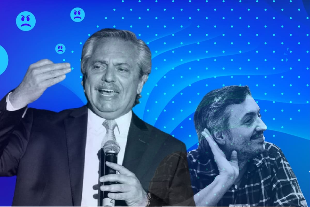 Alberto Fernández y Máximo Kirchner