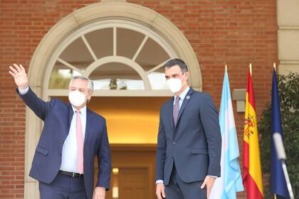 Alberto Fernández y Pedro Sánchez vuelven a encontrarse, esta vez en la Argentina