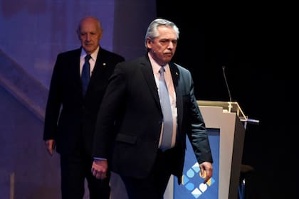 Alberto Fernández y Roberto Lavagna