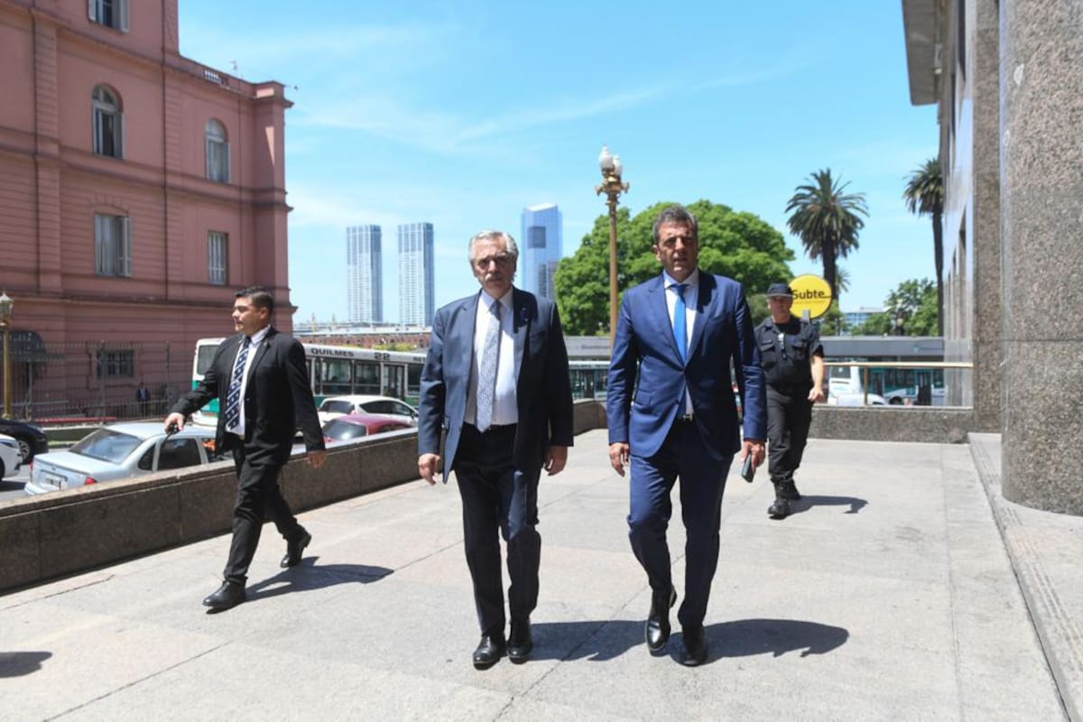 Alberto Fernández y Sergio Massa