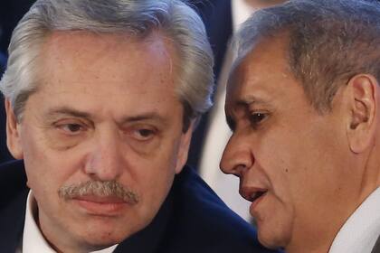 Alberto Fernández y Sergio Palazzo