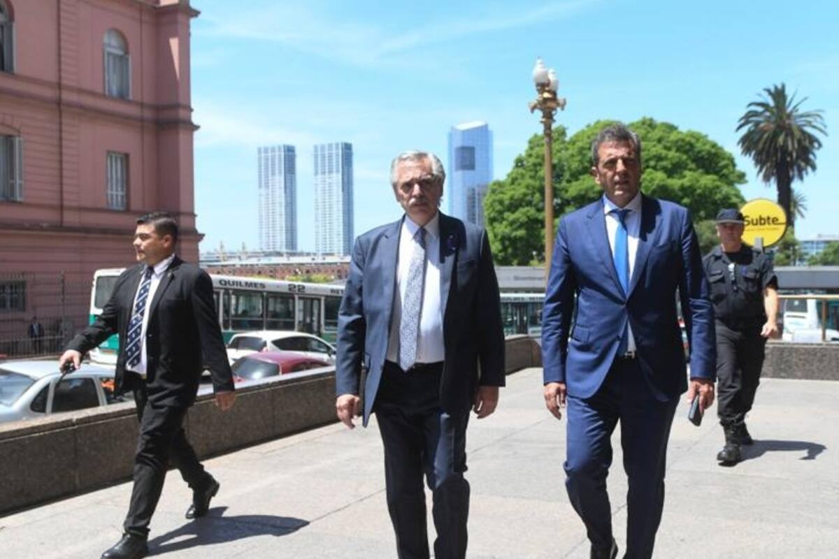 Alberto Fernández y Sergio Massa