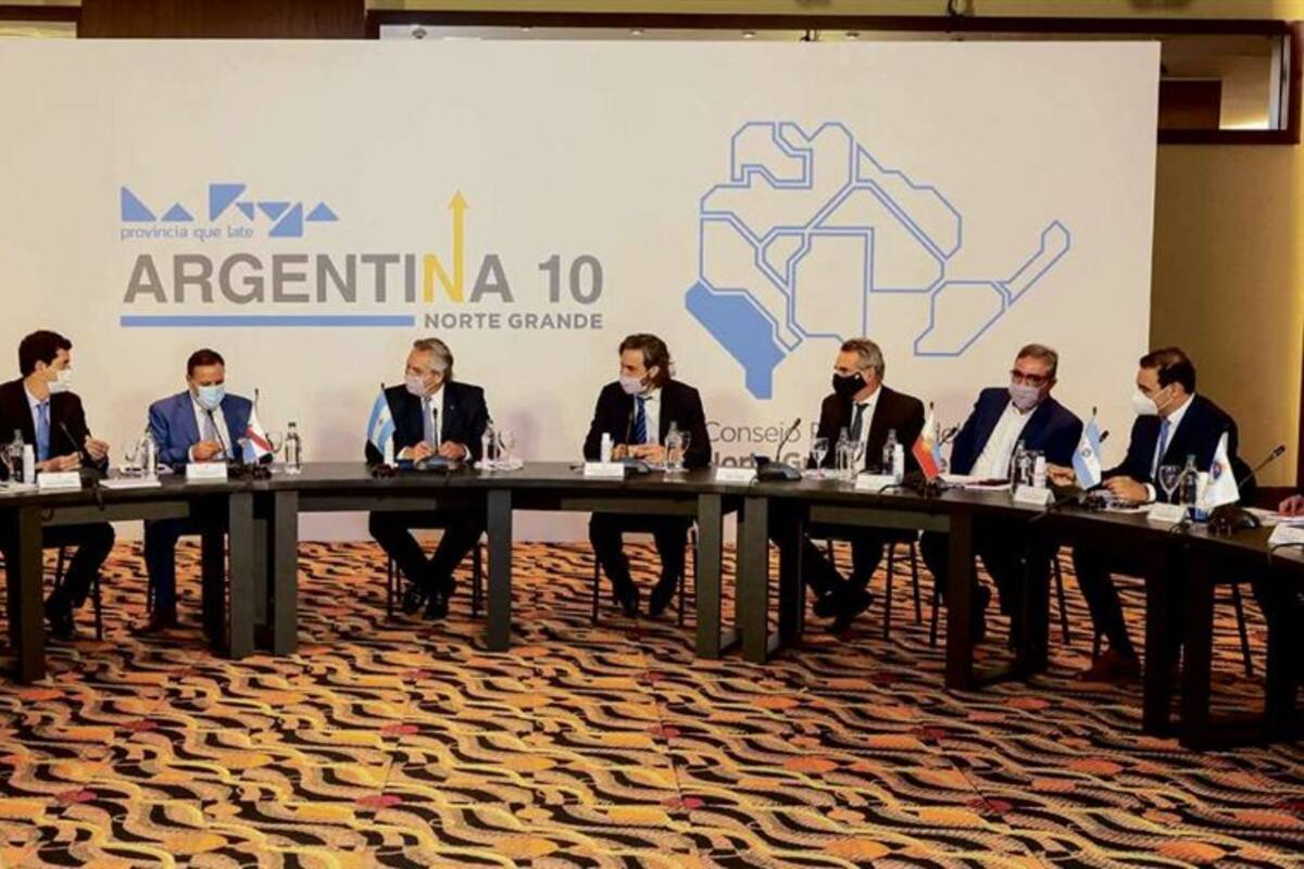 Alberto Fernández y sus ministros se reunieron con ocho gobernadores y dos vicegobernadores de las provincias del norte