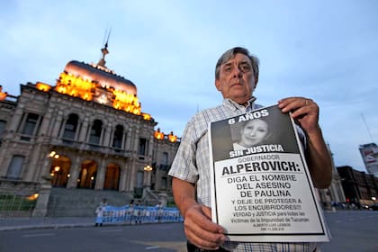 Alberto Lebbos, el padre de Paulina, en 2013