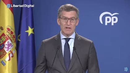 Alberto Núñez Feijóo, presidente del PP