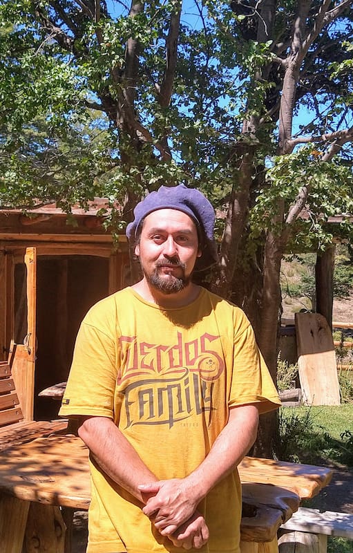 Alberto Puel. Estudió gastronomía en Córdoba y volvió a sus pagos.