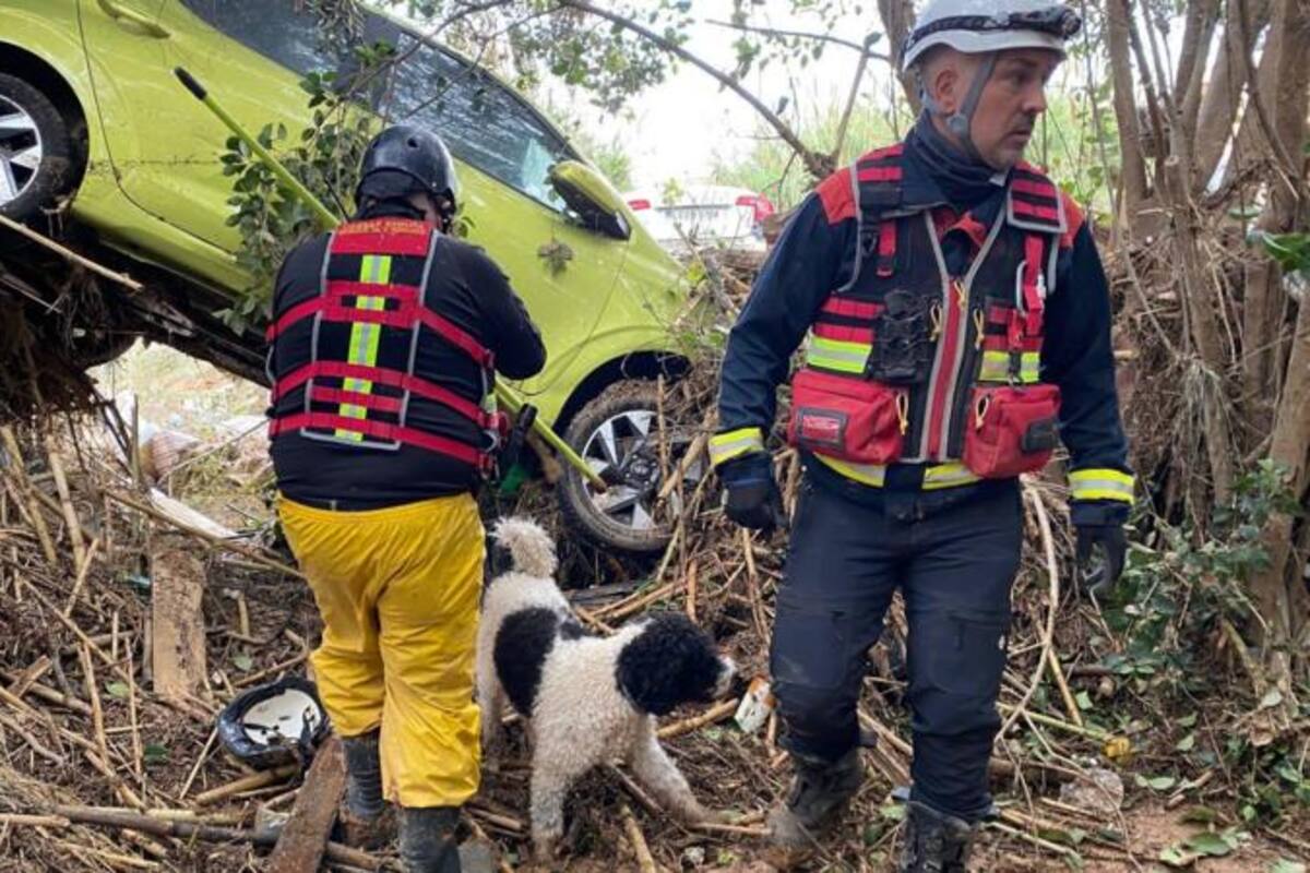 Alberto, Roco y Héctor buscan a posibles víctimas en Catarroja