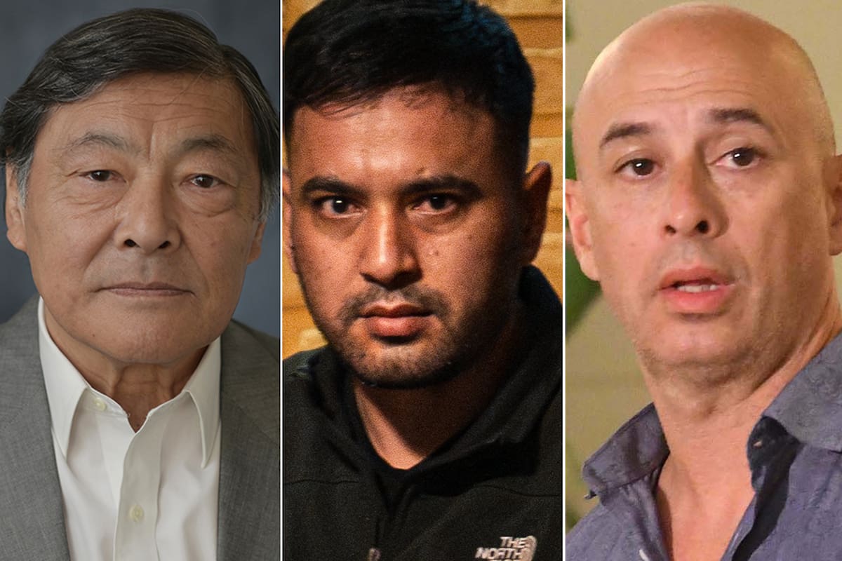 Alberto Sato, Melanio Alberto Meza López y Martín Ocampo