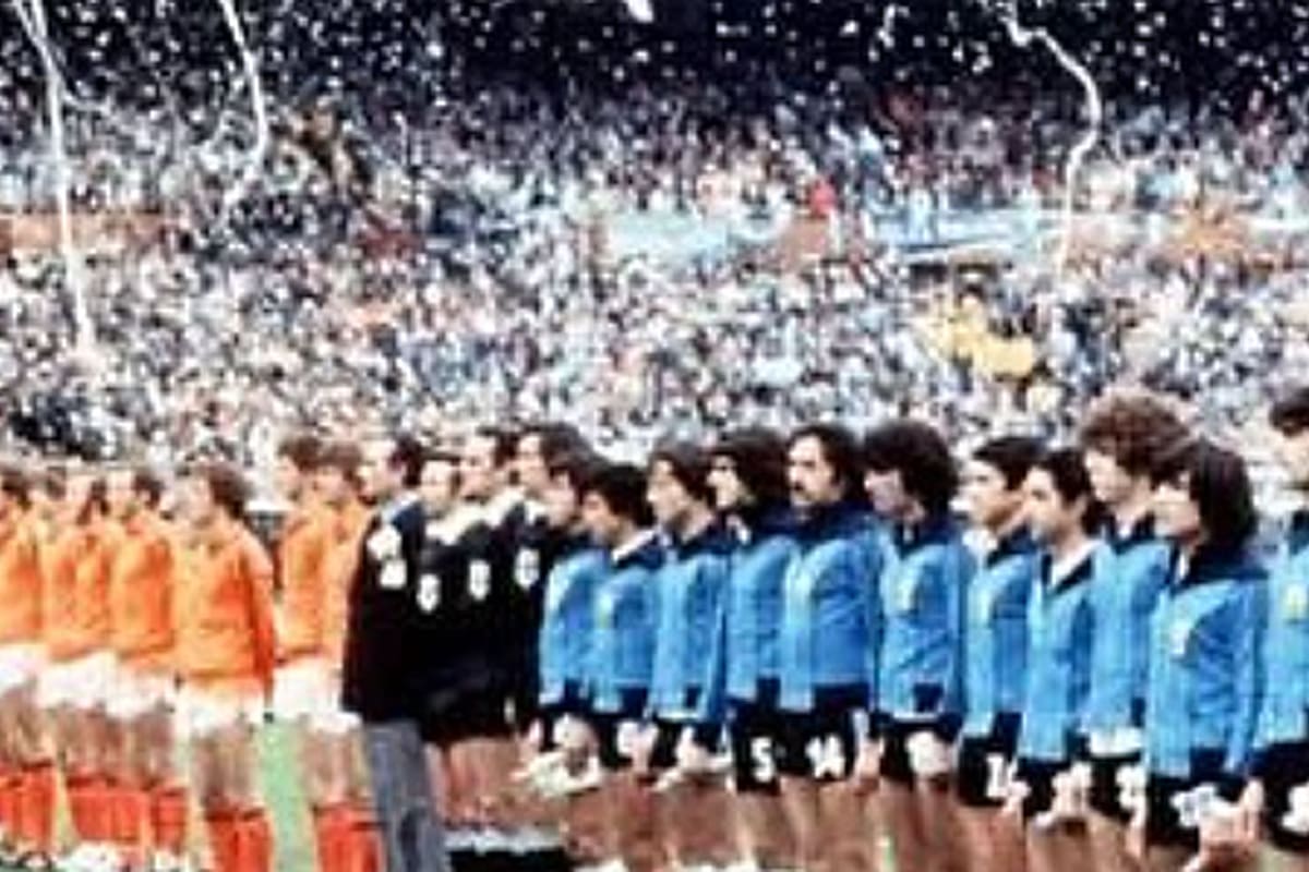 Alberto Tarantini publicó una foto de la final del Mundial Argentina 78