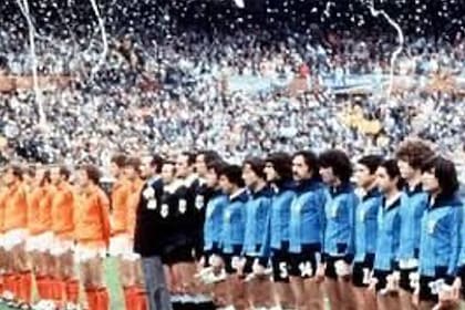 Alberto Tarantini publicó una foto de la final del Mundial Argentina 78