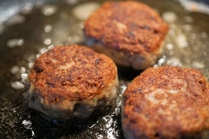 Albóndigas de pescado.