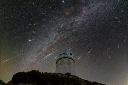 Alcanzará su punto máximo de visibilidad en la noche del viernes 13 de diciembre y las primeras horas del sábado 14 de diciembre (Imagen de KPNO/NOIRLab/NSF/AURA/R. Sparks)