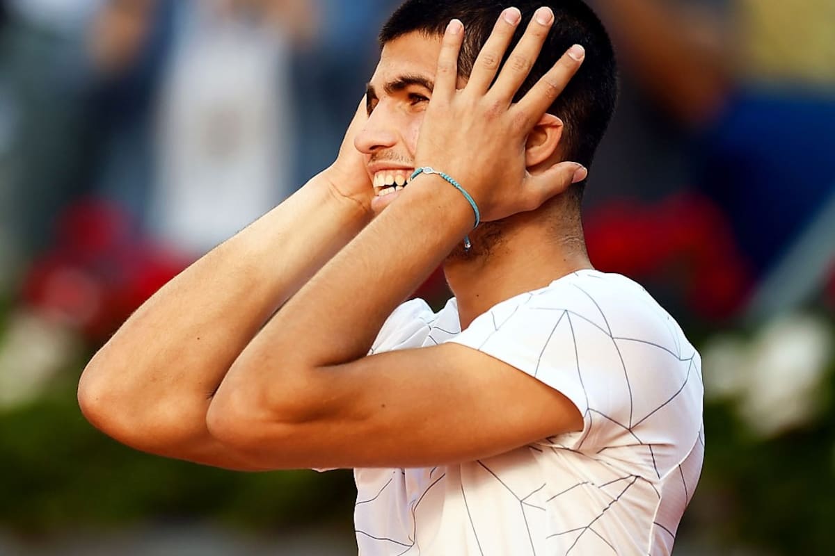 Alcaraz no lo puede creer: le acaba de ganar a su ídolo Nadal