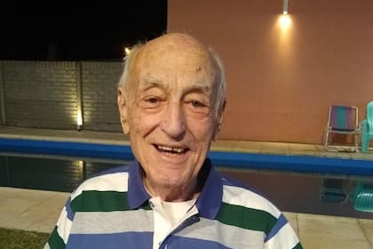 Alcides Magnoli, de 95 años